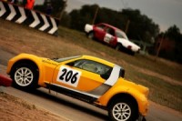 Bauskas autokrosā kopā ar Lietuvas un Igaunijas braucējiem