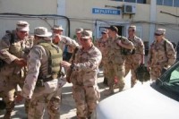 Apšaudīti Latvijas karavīri Irākā