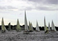 Šodien tika dots starts Latvijas atklātajam jūras burāšanas čempionātam "LEXUS 2007"