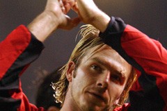 Pirmos vārtus Losandželosas "Galaxy" sastāvā gūst Deivids Bekhems