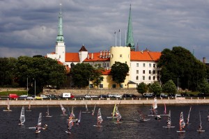 Vindsērfings Rīgas centrā "Hansabankas kauss 2007"