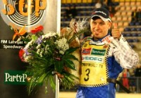 Spīdvejists Laguta iekļūst Latvijas "Grand Prix" posma pusfinālā