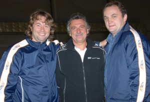 "Latvijas Rallija" elite, sezonas noslēgumam gatavojas spēlējot kērlingu