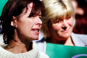 Pie Saeimas kārtējais mītiņš