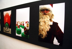 Ziemsvētku kartīšu izstāde Andrejsalā