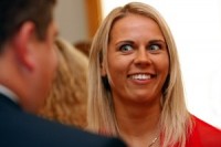 Latvijas sieviešu basketbola izlases tikšanās ar premjeru