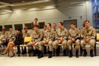 Latvijas handbola komanda iekļūst pasaules karavīru sporta spēļu finālā