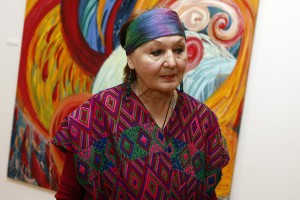 Dainas Dagnijas izstādes atklāšana