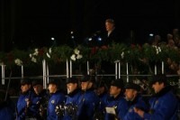 Valsts prezidenta uzruna pie Brīvības pieminekļa