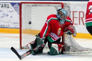 Latvijas U-20 hokeja izlases puišiem trešā uzvara