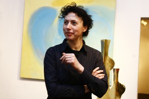 Elgas Gīnvaldes gleznu izstāde „Plāksteris”