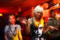 Fotoreportāža no "Smash TV" muzikālā priekšnesuma "Space:Garage"