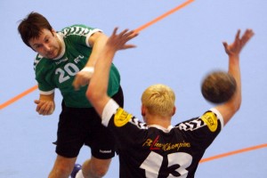 Augstskolu duelī pārāki "LSPA" handbolisti