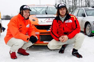 Rallijā "Sarma 2008" absolūti ātrākie - Andis Neikšāns/Pēteris Dzirkals