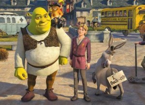 Šreks un Ēzelis atzīti par labāko ekrāna pāri