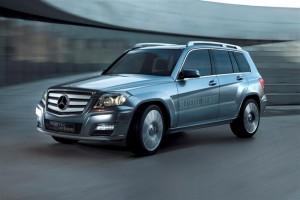 Ženēvas auto izstādē 2008 Mercedes-Benz prezentē iespaidīgo Vision GLK BLUETEC HYBRID