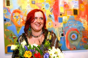 Patricijas Tiknuss personālizstāde "Violetās debesis" galerijā "Istaba"