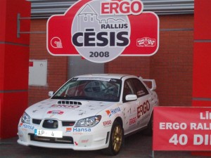 Vasaras sākums Cēsīs ar vērienu - Ergo rallijs Cēsis 2008 un Disko nakts Nr.802