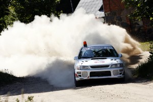 Sportisti  iepazīstas ar rallija „Kurzeme’2008” trasi