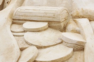 Smilšu skulptūru festivāla "Magic Sand" centrālo skulptūru plāno uzbūvēt septiņu metru augstumā