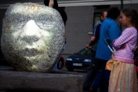 Akmeņi runā pie Pēterbaznīcas