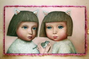 Jauno mākslinieku figurālās glezniecības izstāde "Nesteidzies"