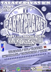 Notiks elektroniskās deju mūzikas pasākums "PARTYPLANET 5"