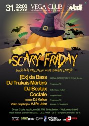 "Vega Club" aicina uz Helloween svinībām