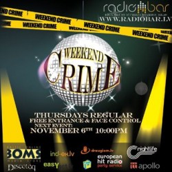 Radio Bārs aicina uz regulāro "Weekend Crime"