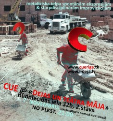 Notiks nepārtrauktās improvizācijas un radīt-prieka simpozijs "CUE"