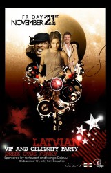 VIP & Slavenību ballīte kopā ar krāšņu modes skati