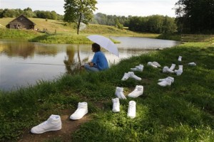 Festivāla "Bildes" apmeklētāji varēs balsot par labāko apavu apgleznotāju