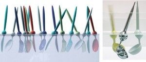 Negrimstošie galda piederumi