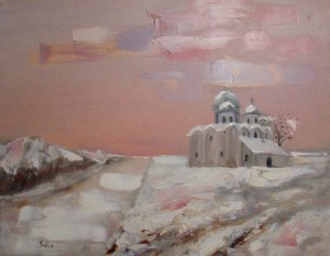 Tiks atklāta Sofijas Vitas Poželaites un Olimpiadas Daņilovas glezniecības izstāde