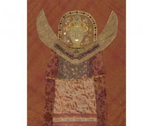 Atklāta Dainas Dagnijas tekstilkolāžu izstāde "Vai eņģeļi?..."