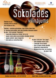 Šokolādes vilinājums Valentīna dienā viesnīcā "Alberts"