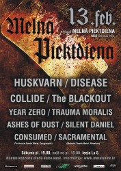 Notiks metālmūzikas festivāls "Melnā Piektdiena"