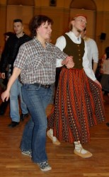 FOTO no Danču kluba sarīkojuma „Meteni gaidot”