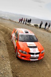 Neikšāns/Dzirkals pakāpjas uz 7. vietu Kipras rallijā