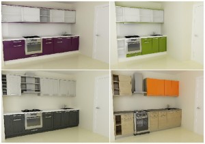 Virtuves iekārta 602. sērijas dzīvoklim