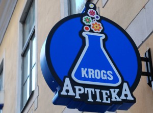 Krogs "Aptieka" - zāles pirms vai pēc ēšanas