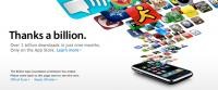 Apple App Store sasniedz vienu miljardu lejupielāžu skaitu