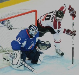 Latvija sagrauj Franciju ar 7:1