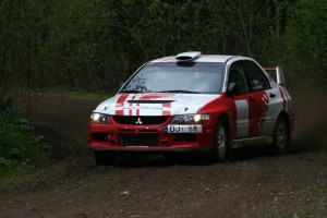 Čempionāta līderi Egle/Jerums dodas uz „BTA RALLY TALSI 09”