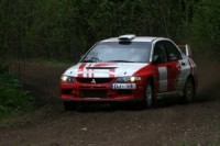 Čempionāta līderi Egle/Jerums dodas uz „BTA RALLY TALSI 09”