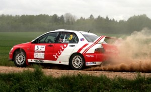 Tieto Racing Team ekipāža Egle/Jerums startēs „LOUNA-EESTI Ralli 2009”
