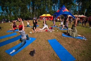 Natālija Gorohova par jogu festivālos