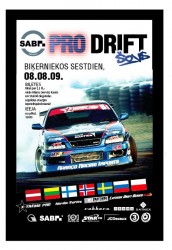 Biķerniekos notiks SABI PRO DRIFT SHOW - Latvijas, Lietuvas un Skandināvijas šī gada spožākā autosporta izrāde