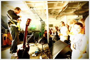 Foto no "Zaļās 4dienas" Andrejsalā