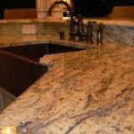 Virtuves vizītkarte - akmens darba virsmas